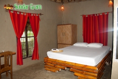 Double Bed mud house